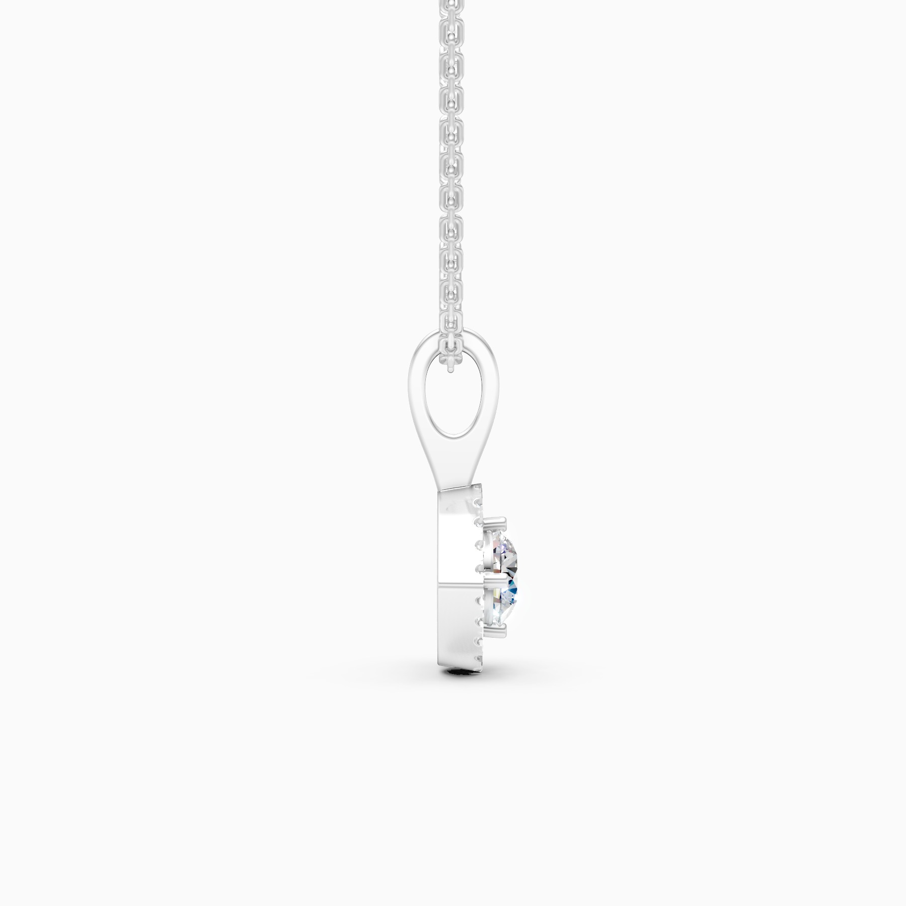 Twinkle Eye Lab Grown Diamond Pendant